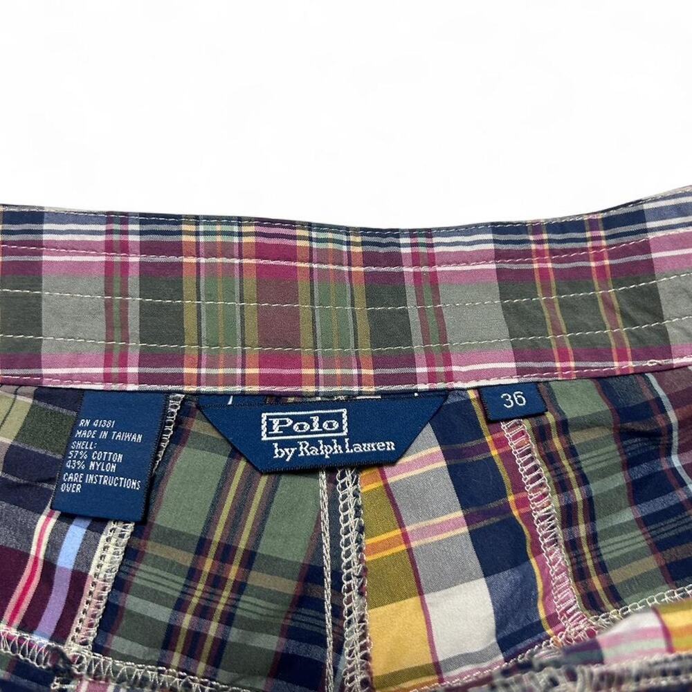 Polo Ralph Lauren Madras Multicolor Plaid Men’s Shorts - Picture 6 of 6